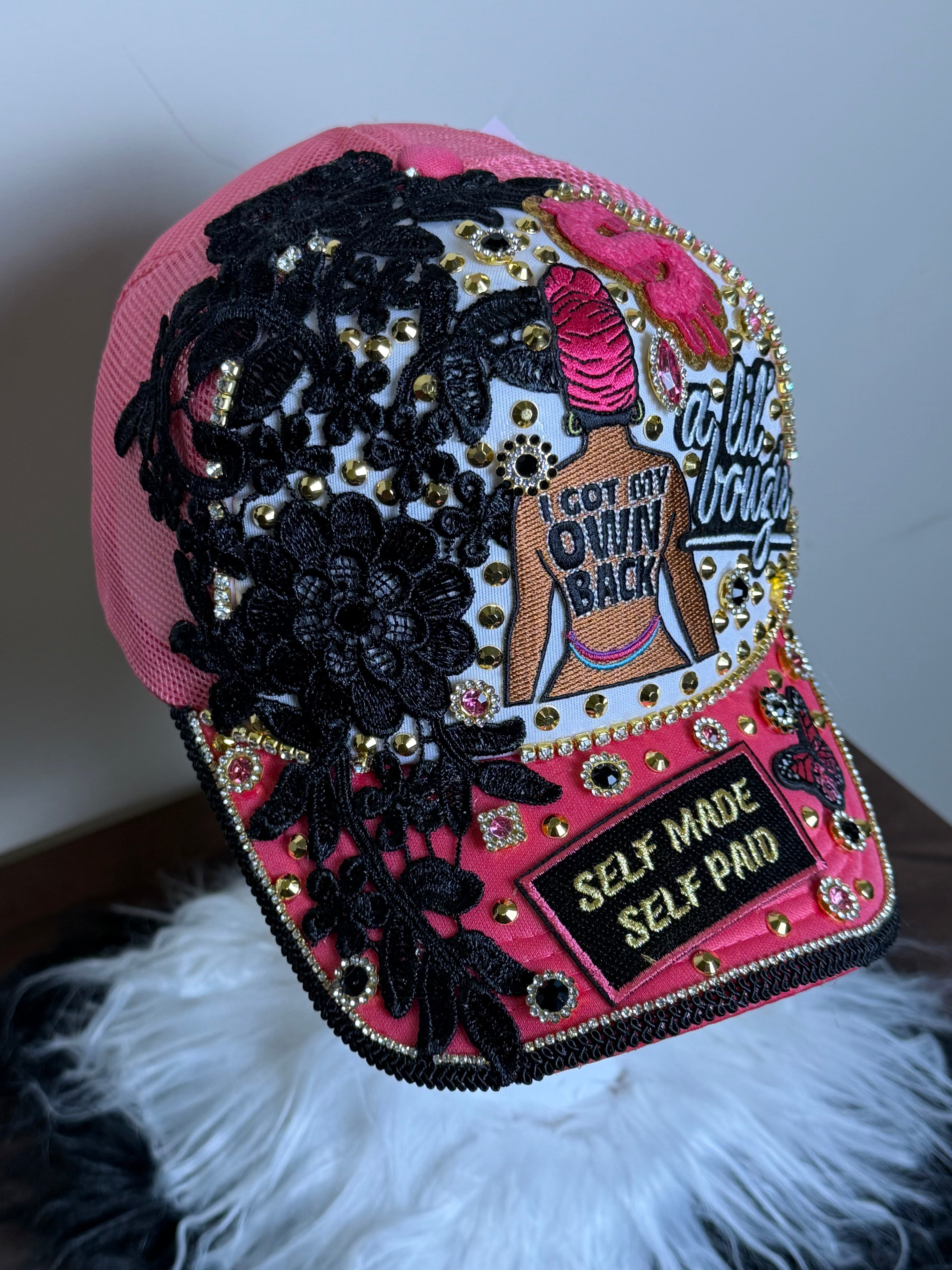 “I GOT MY OWN BACK” CUSTOM TRUCKER HAT
