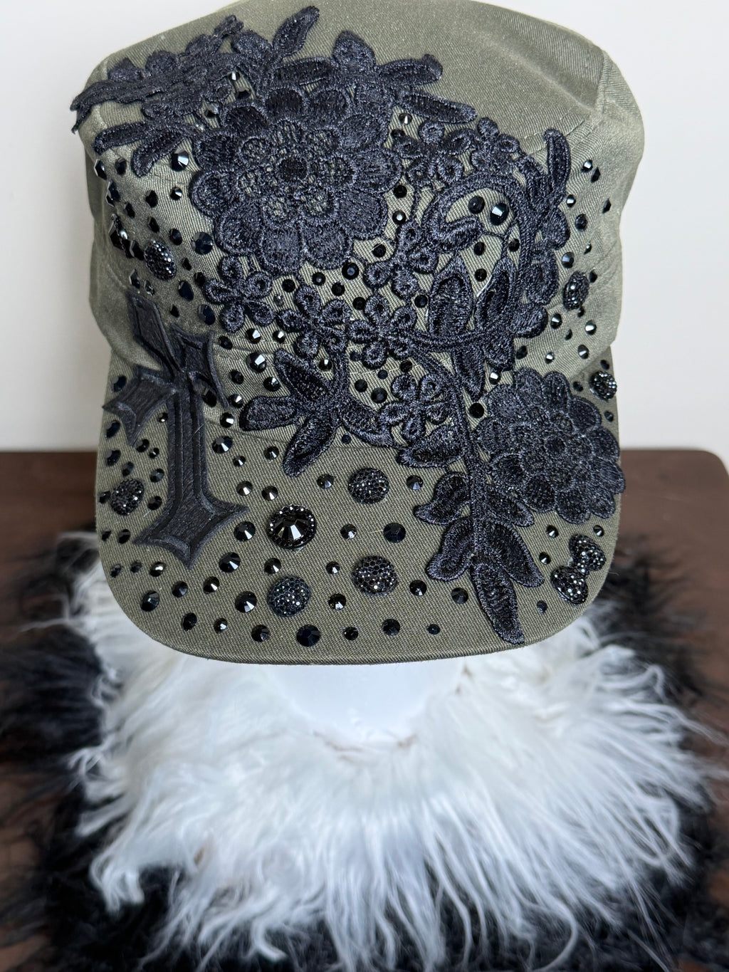 MILITARY PAPER BOY ARMY GREEN CAP