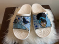 CUSTOM DESIGNER INSPIRED CROCS “TRUE BLUE BESTIE” w9