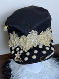MILITARY PAPERBOY BLACK CAP