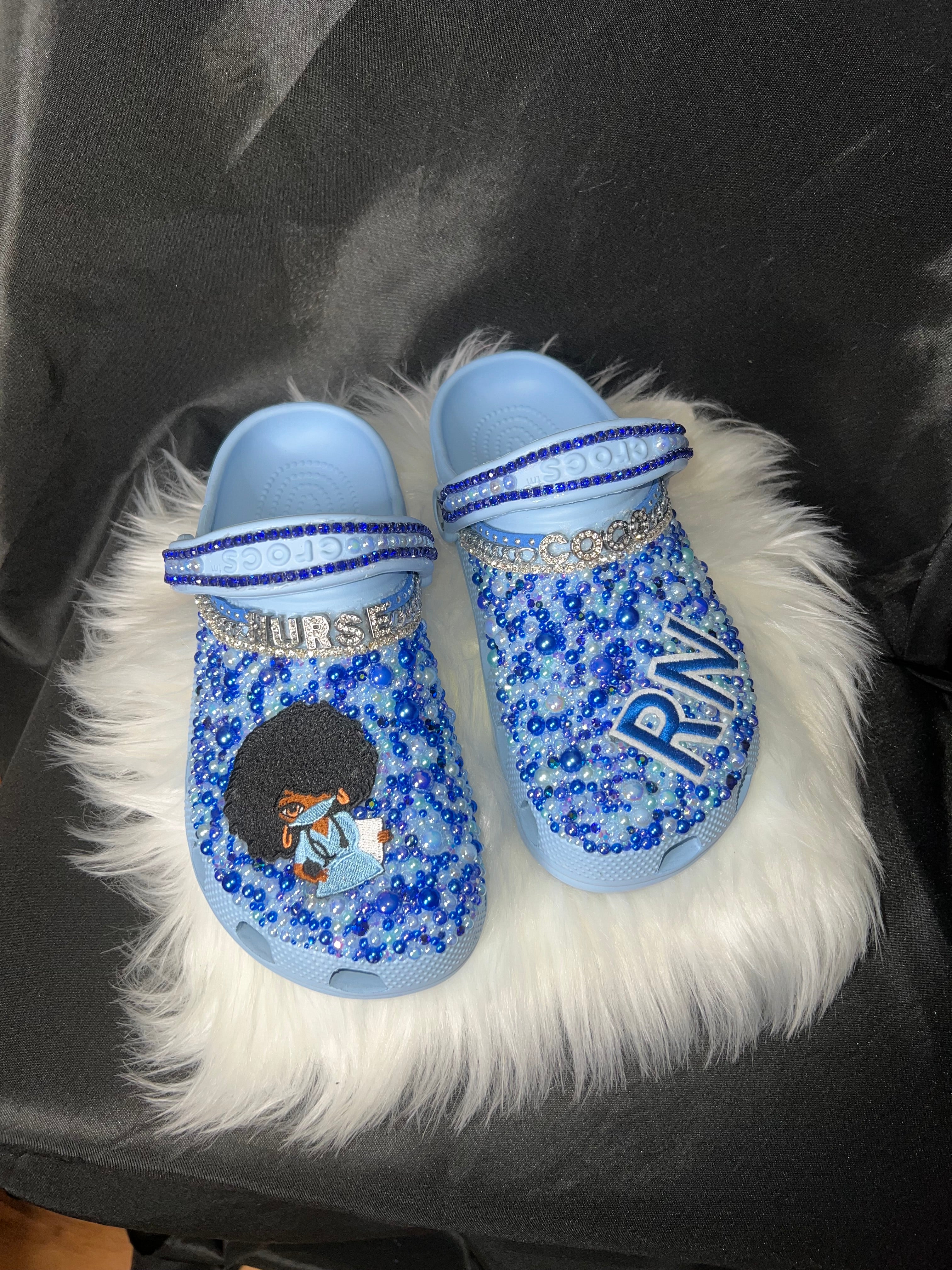 CUSTOMIZED NURSE CROCS 