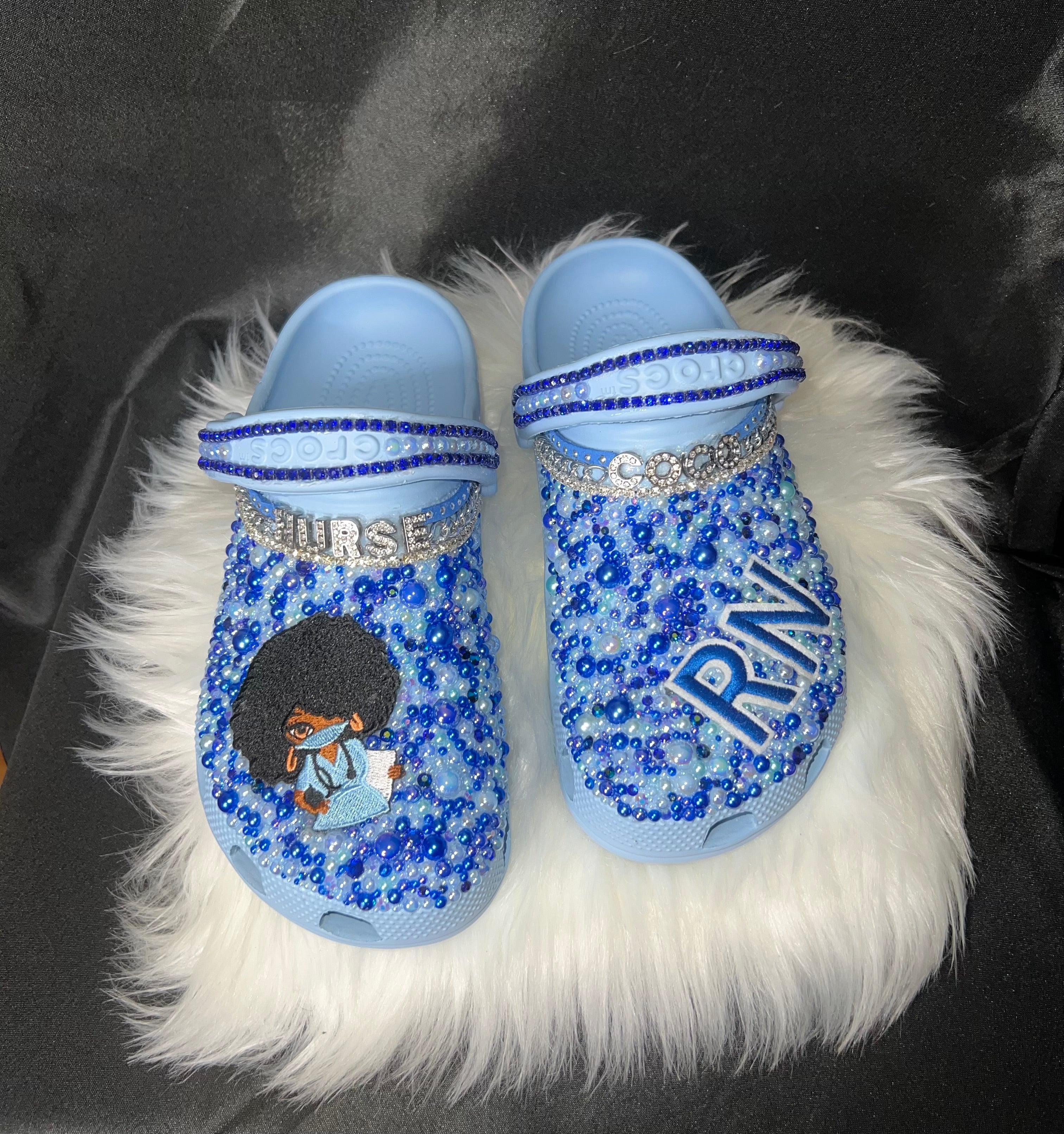 CUSTOMIZED NURSE CROCS 