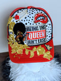 “QUEEN AIN’T EASY” CUSTOM TRUCKER HAT